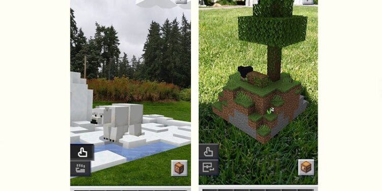 Preliminary Showing of Minecraft Earth